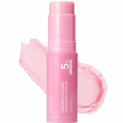 PDRN Pink Collagen Volume Multi Balm | All In One Volufiline, PDRN, NAD Stick for Youthful-Looking, Helping Look of Fine Lines, Firming Care, Anti-Aging Care | For Under-Eyes, Neck, Forehead, Smile Lines, Lip Care