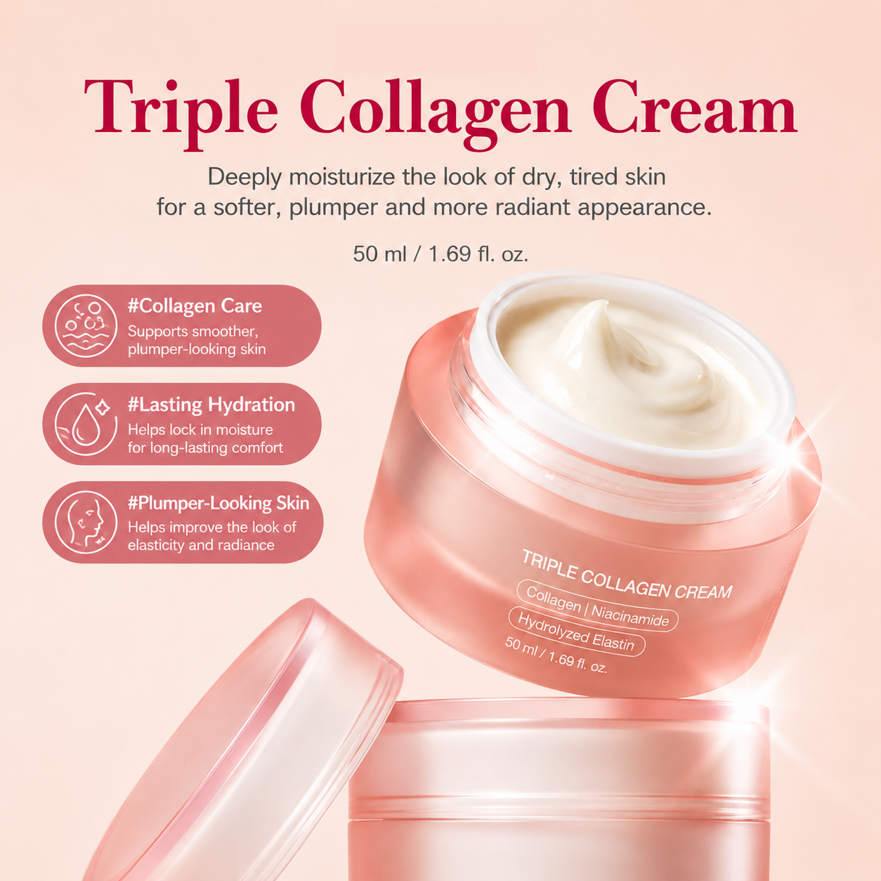 Triple Collagen Cream 50ml 1.69 oz