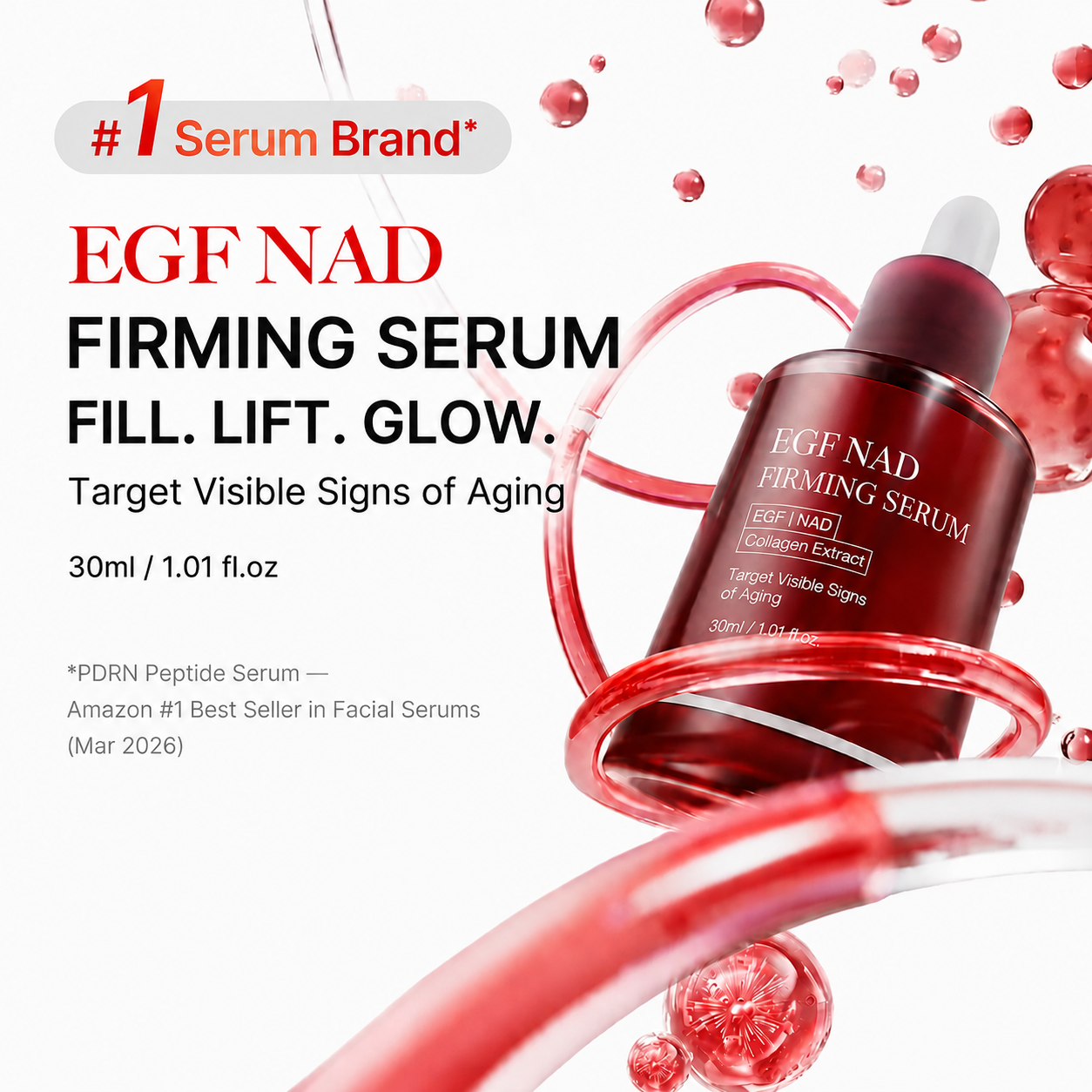 Serum visible results